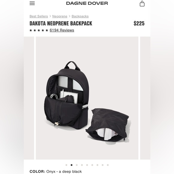 Dagne Dover Medium Dakota Backpack - Picture 12 of 14